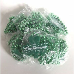 10 new in package liquor beer promo Mardi Gras style beads for St Patrick's Day